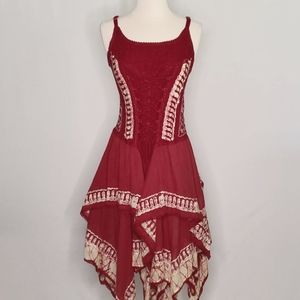 Boho HippieAdvanced Apparel Flair Layered Dress Free Suze